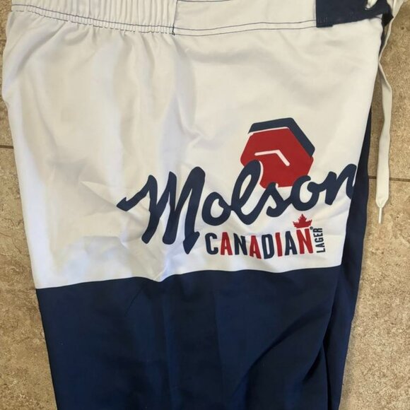 Brand new with tags fully lined Mens Molson Canadian swim shorts size me… - Picture 4 of 4